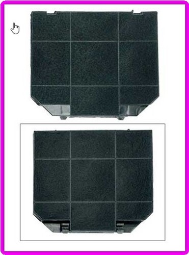 Filtre charbon hotte roblin - a,