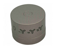 Bouton d35 h15 painted inox